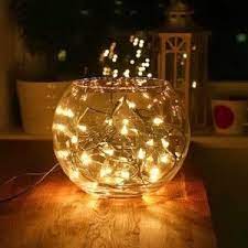 Wired Fairy Lights Diy Wedding Company Lighted Centerpieces Easy Christmas Diy Decor Crafts