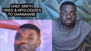 Chef Smith cries and apologizes to Ghanaians for his fraudulent world  record cookathon certificate