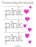Pink is a color beloved by many. Pink Coloring Pages Twisty Noodle