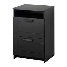 Ikea Brimnes Commode A 2 Tiroirs Noir Les Tiroirs Sont Faciles A Ouvrir Et A Fermer Et Sont Equipes De Butees Ikea Mobelideer Och Ikeamobler