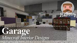 Doors now have a little smoother looking design with new animations and better aesthetic. Minecraft Interior Design Garage Garage Kits 86334118 Personalized Neon Garage Clocks How To Change Yo Minecraft Interior Design Garage Design Garage Decor