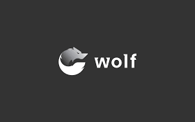 Construction logos, consulting logos, real estate logos Wolf Logo Design Golden Ratio Logo For Sale Black White
