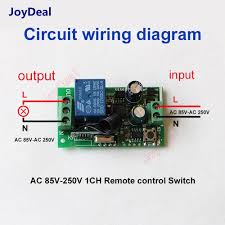 This page contain electronic circuits about remote control circuits at category remote control circuit : Home Garden Garage Door Remotes Wireless Rf Remote Control Light Switch Relay Ac220v 110v 1ch Receiver Module Stbalia Ac Id