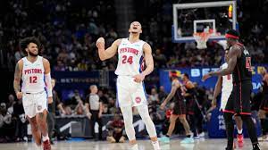 Pistons beat Raptors 129-127 to end NBA record-tying losing streak at 28  games | WTNH.com