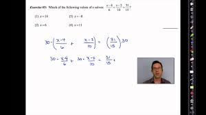A circle is _ about a polygon if it contains all vertices of that 6. Common Core Algebra Ii Unit 10 Lesson 12 Solving Fractional Equations Youtube