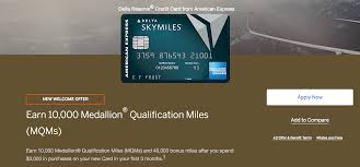 The amex jet card was looking attractive with an earn rate of 6 it was then that the amex representative suggested to me the platinum reserve card. Amex Delta Reserve Card 40 000 Miles 10 000 Mqm Increased Signup Bonus Live Doctor Of Credit