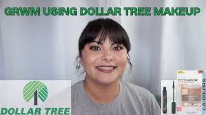 GRWM USING DOLLAR TREE MAKEUP