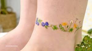 45 beautiful ankle tattoos and their meanings: Adorable Small Ankle Tattoos For Women Their Meaning Fashionisers C