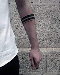 Top 43 Black Band Tattoo Ideas 2021 Inspiration Guide Band Tattoo Designs Stripe Tattoo Black Band Tattoo