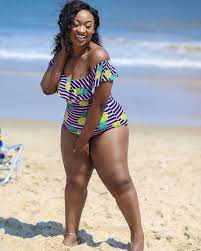 Fashion Blogger, Ola Moreena, Is Putting Her Bold Curves In Swimsuits! -  Celebrities - Nigeria