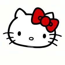 Hello Kitty Little Kitty Sticker 2.5 X 3