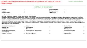 In 2003, we started a blog. Community Mobilizer Employment Contracts