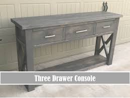 Plans Tutorials Diy Console Table Diy Furniture Plans Diy Sofa Table