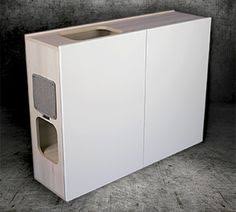 Katzenklo in einer kommode ». 27 Ikea Katzenklo Selber Bauen Ideen Katzen Klo Katzenklo Katzen Toilette