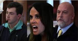 Didn't Auntie Bev forbid any sign of support inside the court ⁉️ Why Jen  and Peggy wearing Blue⁉️