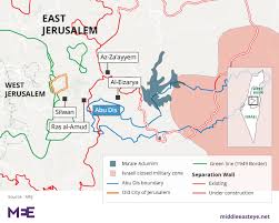 Maps ottoman empire through 1949 palestine portal. Abu Dis The Palestinian Capital Saudi Arabia Wants To Force On Abbas Middle East Eye