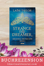 Laini Taylor Strange The Dreamer Rezension Buch Buchvorstellung Bucher Buch Tipps