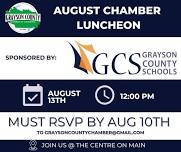 August Chamber Member Luncheon