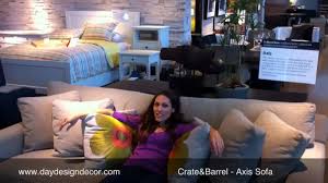 In this sofa review we go over key components of the crate & barrel barrett track arm sofa. Furniture Reviews Crate Barrel Axis Sofa Youtube