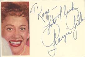 Georgia Gibbs Autographs, Memorabilia & Collectibles