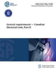 Ensuring that contractors know the codes, standards, and legal requirements is a critical first step. Csa C22 2 No 0 20