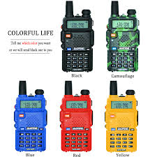 Most of baofeng's radios work on both uhf and vhf frequencies, as well as arrowband and wideband. Baofeng Uv 5r Walkie Talkie Professional Cb Radio Baofeng Uv5r Transceiver 128ch 5w Vhf Uhf Handheld Uv 5r For Hunting Radio Planners Digest