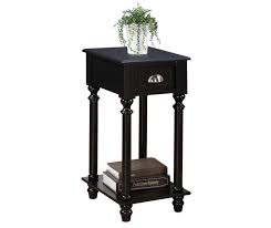 Small Black Side Table With Drawer Big Lots In 2020 Black Side Table Small Black Table Side Table With Drawer