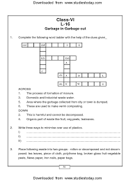 First grade teachers can choose from a wide variety of word lists to create assignments using vocabularyspellingcity's interactive games, activities, and printable worksheets to supplement their. Cbse Class 6 Garbage In Garbage Out Worksheet