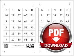2 15 34 46 75. Free Printable Bingo Cards Bingo Card Generator