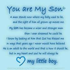 I'm very proud of you. Happy First Birthday Wishes To My Son