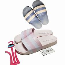 Stocklot Ladies Soft Slider Shoes Fabric Or Material Pvc Weight About 420 Grams 39 Size Sizes Colors One Style Only Six Eur Sizes 36 To 41 Brand Name