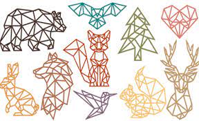 Download Geometric Woodland Animals Svg Collection With Instant Download Pazzles Craft Room