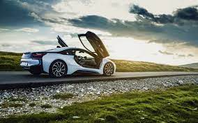 Wallpaper Bmw I8 Cars Clouds Bmw
