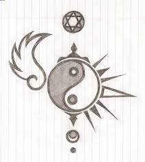 Album covers, instruments, bands, and solo artists often find their ways into pieces of art that either focus on or incorporate music. 16 Cool Yin Yang Drawings Yin Yang Tattoos Yin Yang Tattoo Designs Men Drawings