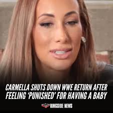 Carmella Shuts Down #WWE Return After Feeling 'Punished' for Having a Baby  https://www.ringsidenews.com/2025/03/06/carmella-shuts-down-wwe-return-after-feeling-punished-for-having-a-baby/