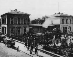 der offenbacher lokalbahnhof um 1900 offenbach am main historische fotos frankfurt am main