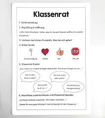 Der Ablauf Unseres Klassenrats Ist Stark An Den Vorschlagen Von Buntesklassenzimmer De Orientiert Ei Klassenrat Grundschule Schule Kunstunterricht Grundschule
