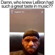 Drake + lebron james bromance moment sparks hilarious memes: Nba Memes Lebron James Taste In Music Facebook