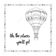 Emotionale Karte Mit Fliegenden Heissluftballon Und Sprechen Uber Reisen Inspiration Freiheit Zitat Auf Doodle Stil Vector Dekordruck Fur T Shirt Tasche Oder Stoffdesign Lizenzfrei Nutzbare Vektorgrafiken Clip Arts Illustrationen Image 65026352