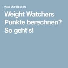 April weight watchers lebensmittel punktetabelle: Abnehmen