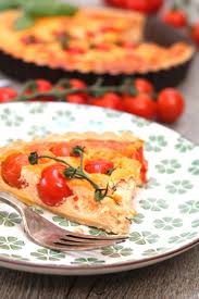 Tarte Tomates Cerises Et Fromage Frais Recette Tarte Tomate Tomates Cerises Tarte