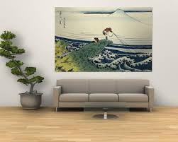 Soshu Kajikazawa In Kai Province From The Series The Thirty Six Views Of Mount Fuji Giant Art Print Katsushika Hokusai Art Com