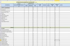 Building Estimation Templates And Downloads Budget Spreadsheet Building A House Cost Home Budget Spreadsheet