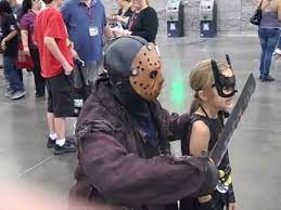 Jason Voorhees Vs Costume Comicon Youtube Who wouldn't want the most recognizable horror costume! jason voorhees vs costume comicon