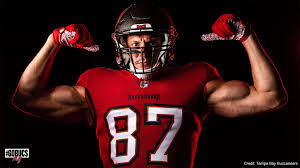 The veteran offensive lineman will have a chance to garner active status for sunday's super bowl lv matchup against the chiefs and offer some depth to the buccaneers'. Buccaneers Unveil First Photos Of Rob Gronkowski In Team Uniform Wfla