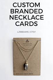 Our unique capabilities and low minimum requirements make it easy and affordable for any jewelry retailer or jewelry manufacturer to create lasting impressions with custom printed earring cards, bracelet cards, pendant cards and so much more. Custom Necklace Branded Cards Jewelry Cards Choker Logo Custom Design Shower Bridal Gift Design Your Own Jewelry Cards Design Your Own Jewelry Custom Necklace Jewelry Card