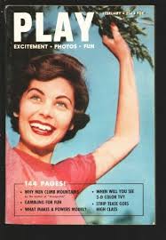 Play#1 2/1954-First issue.-Cheesecake-exploitation-3D color TV- Wally Cox,  Ar...