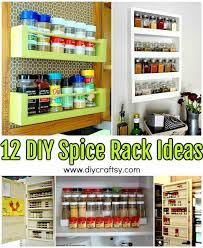 Spice rack ideas for small spaces. Old Wood Board How To Make Diy Spice Rack Diy Spice Rack Ideas Kitchen Spice Storage