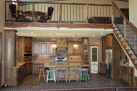 It's neat all over, interior or exterior. Barndominium Kitchen Loft Floor Plans Barn House Plans Metal Building Homes