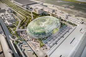 Changi airport serves more than 100 airlines flying to 400 cities in around 100 countries and territories worldwide. Heatherwick Reportedly Prevails In Competition For Airport Super Terminal In Singapore Archdaily